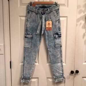 Pink Label brand size 9 retro inspired jeans- NWT